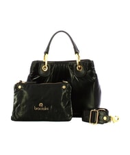 BRACCIALINI BETH PUFFY M Handtasche mit Schulterriemen Schwarz - Damentaschen - 3