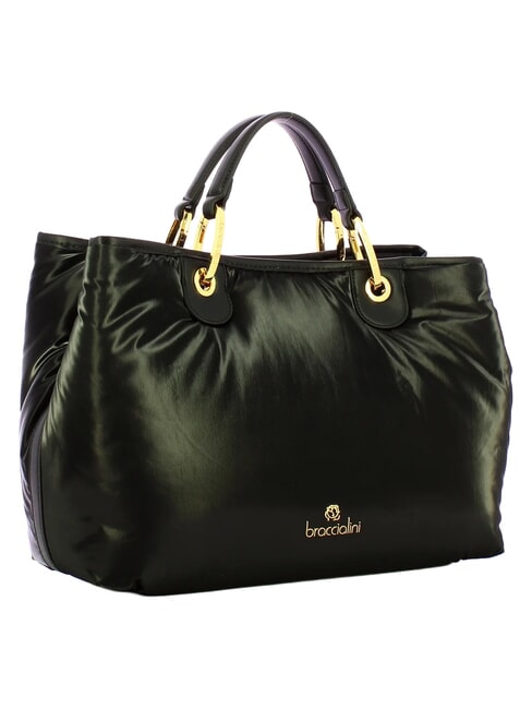 BETH PUFFY L Handtasche mit Schulterriemen Schwarz - Damentaschen