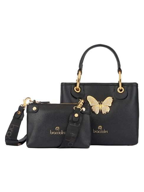BETH JEWELS M Handtasche mit Doppelgriff Schwarz - Damentaschen