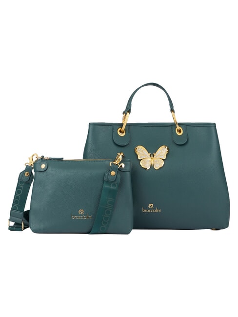 BETH JEWELS L Handtasche mit zwei Henkeln und Schulterriemen Gr&uuml;n - Damentaschen