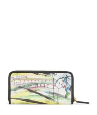 BRACCIALINI CARTOLINE Gro&szlig;e Geldb&ouml;rse mit Rei&szlig;verschluss multi - Brieftaschen Damen - 3