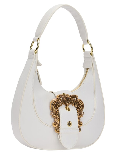 BAROQUE S Schultertasche mit Kettenschulterriemen Wei&szlig; - Damentaschen