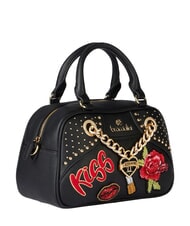 BRACCIALINI ROCK M Handtasche mit Schulterriemen Schwarz - Damentaschen - 2