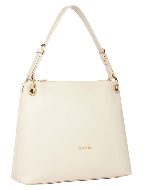 NORA L Verstellbare Schultertasche Beige - Damentaschen