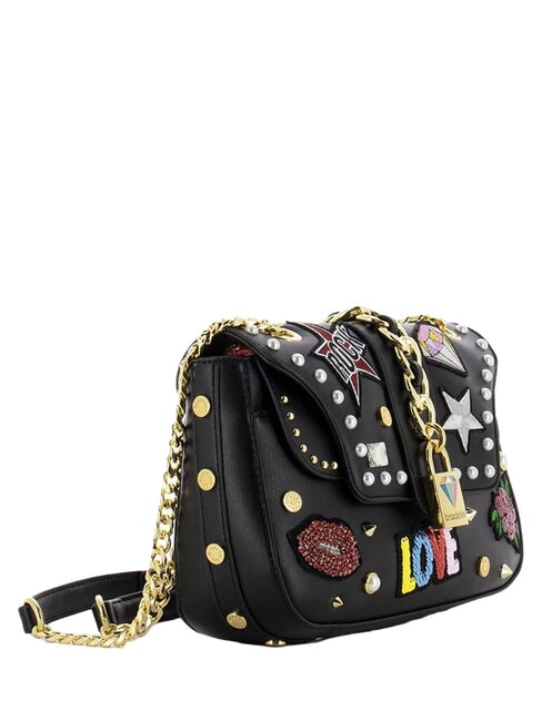 ROCK S Schultertasche Schwarz - Damentaschen