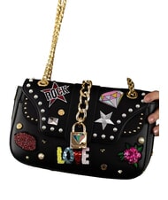 BRACCIALINI ROCK S Schultertasche Schwarz - Damentaschen - 3
