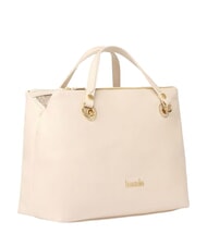 BRACCIALINI NORA Lederhandtasche mit Schultergurt Beige - Damentaschen - 2