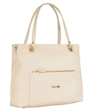 BRACCIALINI NORA Umh&auml;ngetasche aus Leder mit Tasche Beige - Damentaschen - 2