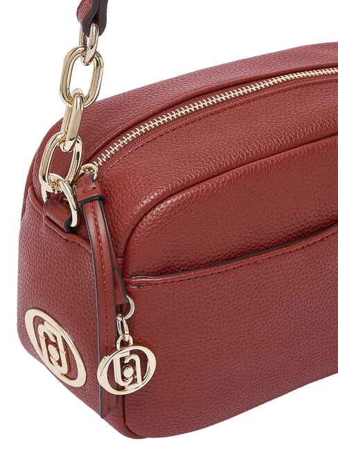 FAIZA Mini-Tasche mit verstellbarem Schultergurt Ziegelrot - Damentaschen