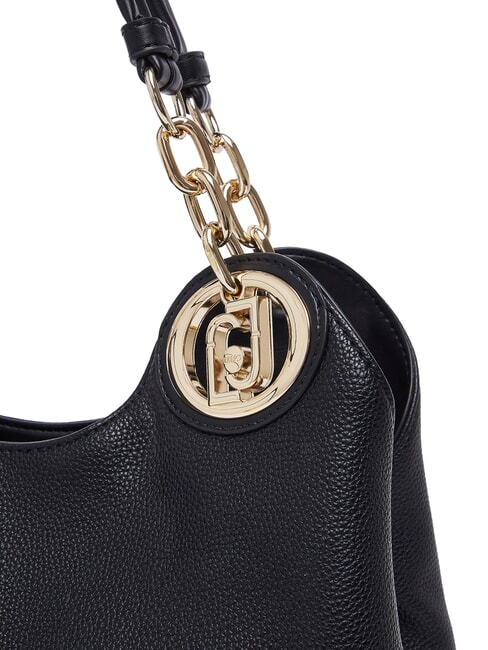 FAIZA Handtasche mit Schulterriemen schwarz/stahl - Damentaschen