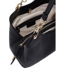 LIUJO FAIZA Handtasche mit Schulterriemen schwarz/stahl - Damentaschen - 6