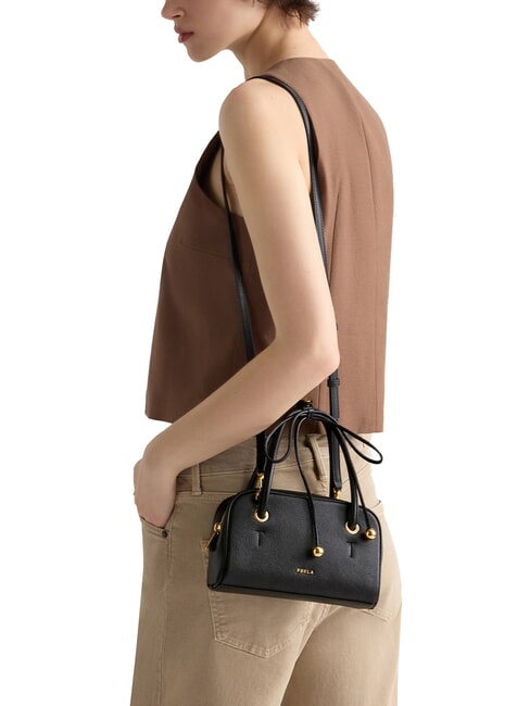 POPPY Mini-Handtasche mit Schulterriemen Schwarz - Damentaschen