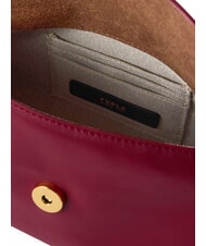 FURLA SFERA SOFT Lederhandtasche mit Schulterriemen Rhododendron - Damentaschen - 4