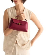 FURLA SFERA SOFT Lederhandtasche mit Schulterriemen Rhododendron - Damentaschen - 6