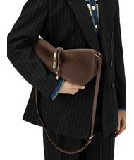 FURLA DEBBY Schultertasche, Leder Espressot&ouml;ne - Damentaschen - 5