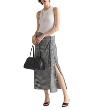 FURLA POPPY Schultertasche, Leder Schwarz - Damentaschen - 6