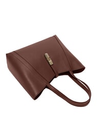 FURLA GOCCIA Umh&auml;ngetasche, Leder Schokolade - Damentaschen - 5
