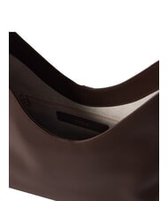 FURLA GOCCIA Umh&auml;ngetasche aus Leder Schokolade - Damentaschen - 4