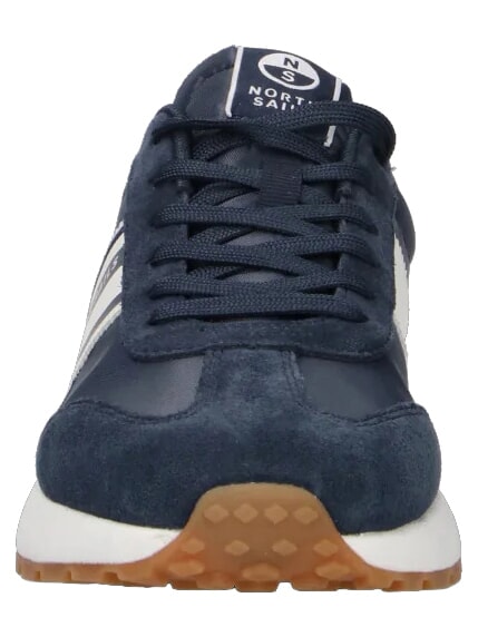 COMPASS Turnschuhe Marineblau-Wei&szlig; - Herrenschuhe