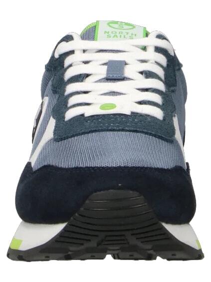ROUTE Turnschuhe Marineblau-Limette - Herrenschuhe