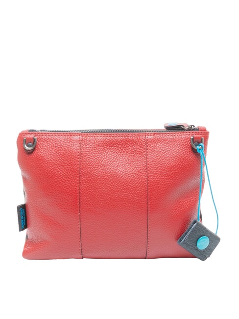 BEYONCE MULTICOLOR M Clutch aus Leder mit Schultergurt mehrfarbig - Damentaschen