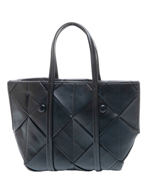 WOVEN Handtasche mit Schulterriemen auf Schwarz - Damentaschen