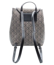 CALVIN KLEIN EMBLEM AOP Rucksack mit Innentasche Lotus Beige / Schwarz AOP - Damentaschen - 2