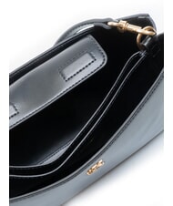 CALVIN KLEIN CK ELONGATED Umh&auml;ngetasche auf Schwarz - Damentaschen - 5