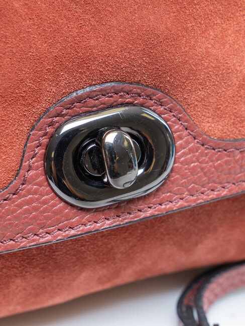 SHAILA Mini-Handtasche mit Schulterriemen Terrakotta - Damentaschen