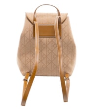 CALVIN KLEIN EMBLEM AOP Rucksack mit Innentasche Maisstroh/tbd aop jqd - Damentaschen - 3