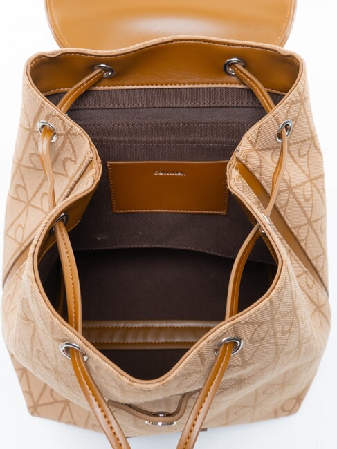 EMBLEM AOP Rucksack mit Innentasche Maisstroh/tbd aop jqd - Damentaschen