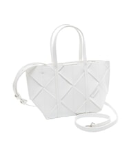 CALVIN KLEIN WOVEN Handtasche mit Schulterriemen Wei&szlig;es Steinkraut - Damentaschen - 2