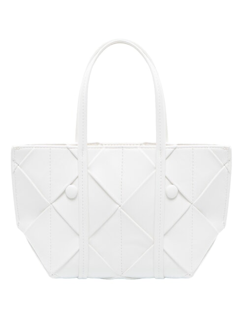 WOVEN Handtasche mit Schulterriemen Wei&szlig;es Steinkraut - Damentaschen