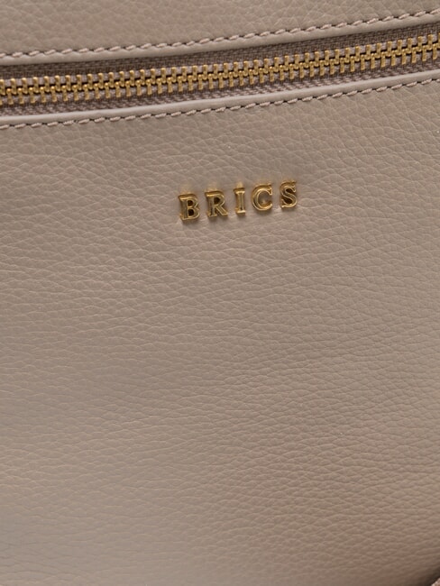 CREMONA S Schultertasche, Leder Taubengrau - Damentaschen