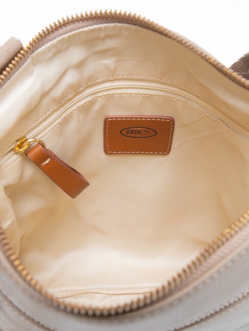 CREMONA S Schultertasche, Leder Taubengrau - Damentaschen