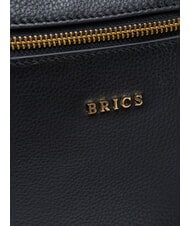 BRIC&rsquo;S CREMONA Mini-Schultertasche aus Leder Schwarz - Damentaschen - 3