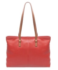 BRIC&rsquo;S CREMONA S Leder-Einkaufstasche, Schultertasche rot - Damentaschen - 4