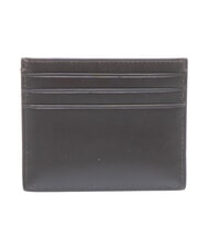CALVIN KLEIN RAISED LOGO Flacher Kartenhalter aus Leder ck dunkelbraun - Brieftaschen Herren - 3