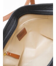 BRIC&rsquo;S CREMONA S Leder-Einkaufstasche, Schultertasche Schwarz - Damentaschen - 5