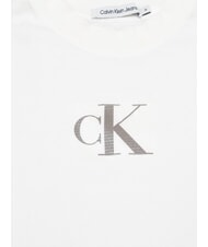 CALVIN KLEIN CK JEANS Kurz&auml;rmeliges, lang&auml;rmeliges T-Shirt strahlendes Wei&szlig; - T-Shirts und Tops f&uuml;r Damen - 2