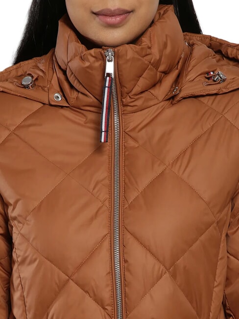 TH Kapuzenjacke nat&uuml;rlicher Cognac - Damenjacken