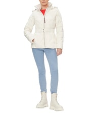 TOMMY HILFIGER TH Kapuzenjacke altes Wei&szlig; - Damenjacken - 3