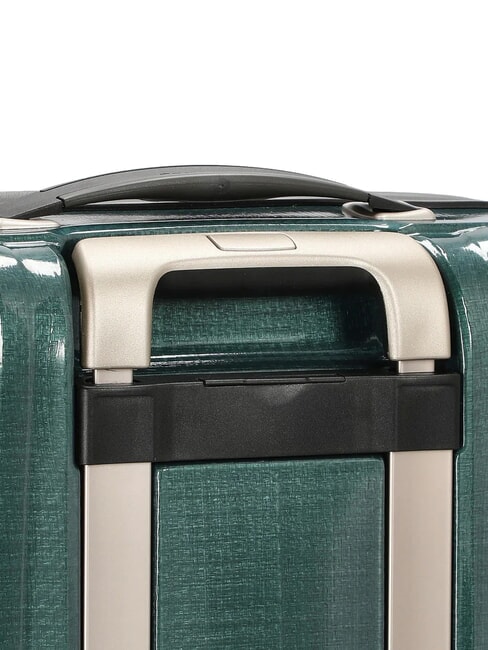 Trolley LITE-CUBE, Handgep&auml;ck, aus CURV-Polycarbonat Renngr&uuml;n - Handgep&auml;ck
