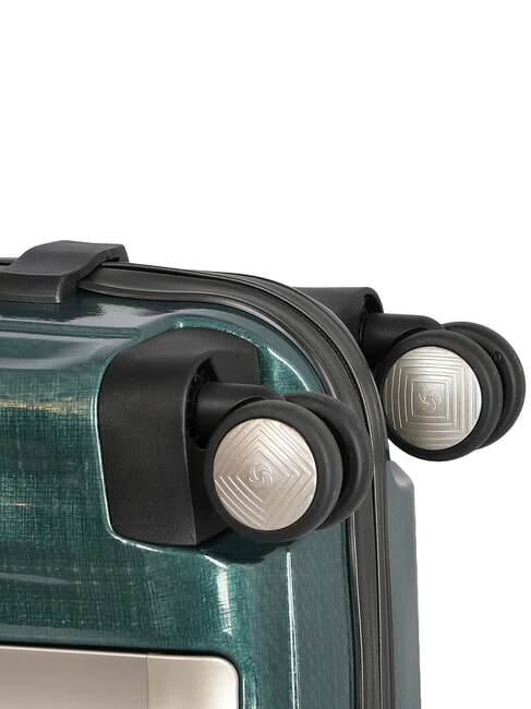 Trolley LITE-CUBE, Handgep&auml;ck, aus CURV-Polycarbonat Renngr&uuml;n - Handgep&auml;ck