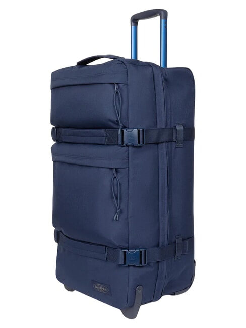 TRANSIT'R PLUS M Mittlerer Trolley einfarbiges Marineblau - Halbharte Trolleys