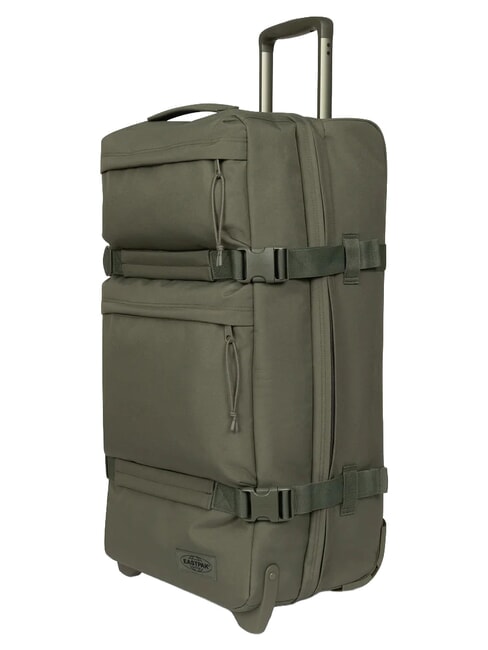 TRANSIT'R PLUS M Mittlerer Trolley einfarbiges Khaki - Halbharte Trolleys
