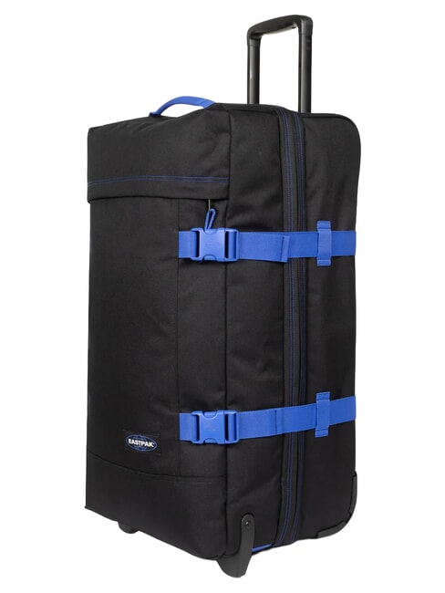 TRANVERZ M Mittlerer Trolley Kontrast Schwarz Blau - Halbharte Trolleys