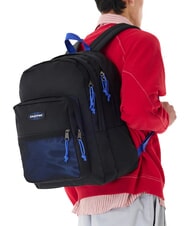 EASTPAK PINNACLE Rucksack Kontrast Schwarz Blau - Rucks&auml;cke f&uuml;r Schule &amp; Freizeit - 2