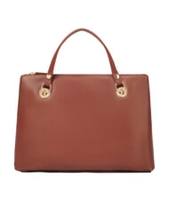 BRACCIALINI NORA Lederhandtasche mit Schultergurt braun - Damentaschen - 3