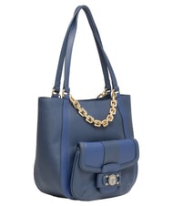 BRACCIALINI CHAIN Schultertasche mit Kette Blau - Damentaschen - 2